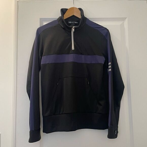 Adidas Y-3 FIREBIRD HALF ZIP TRACK JACKET Long Sleeve Top Large - Picture 3 of 7